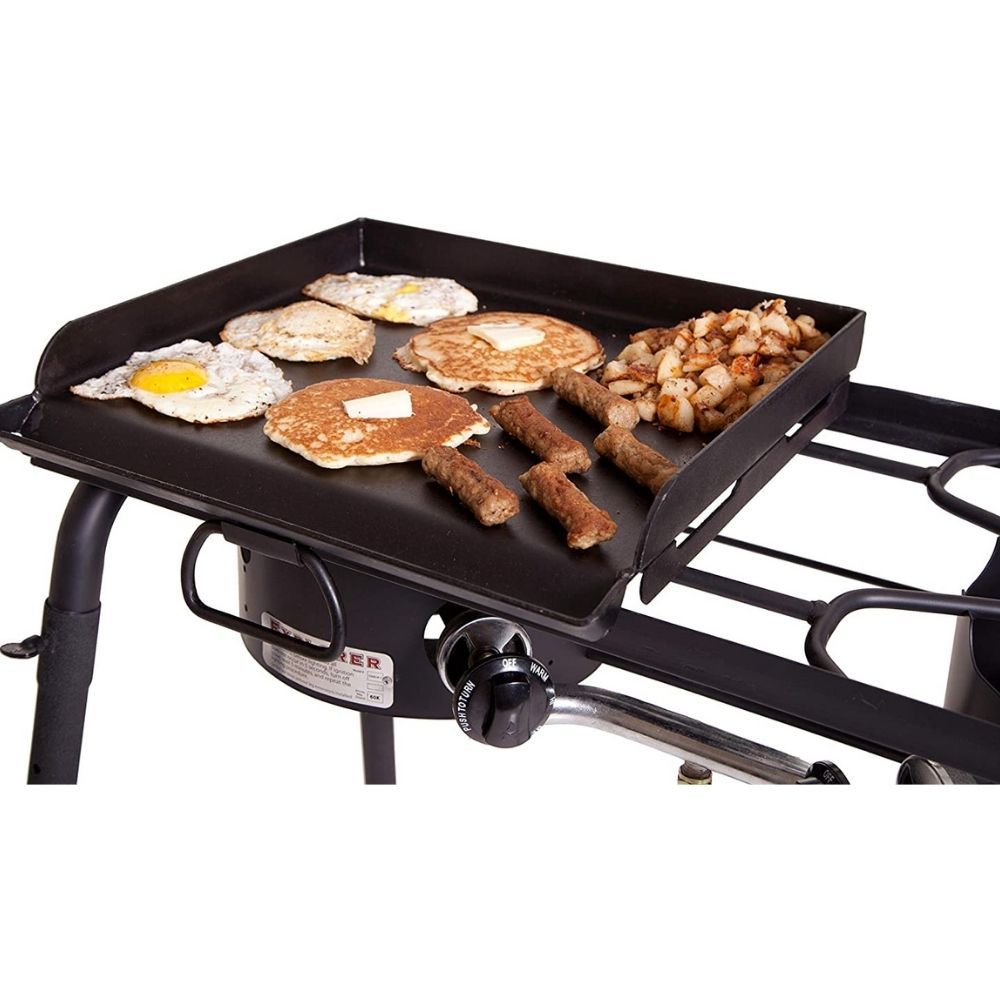 cooking on Camp Chef Professional Fry Griddle