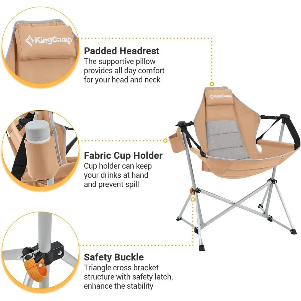 KingCamp Hammock Chair Features