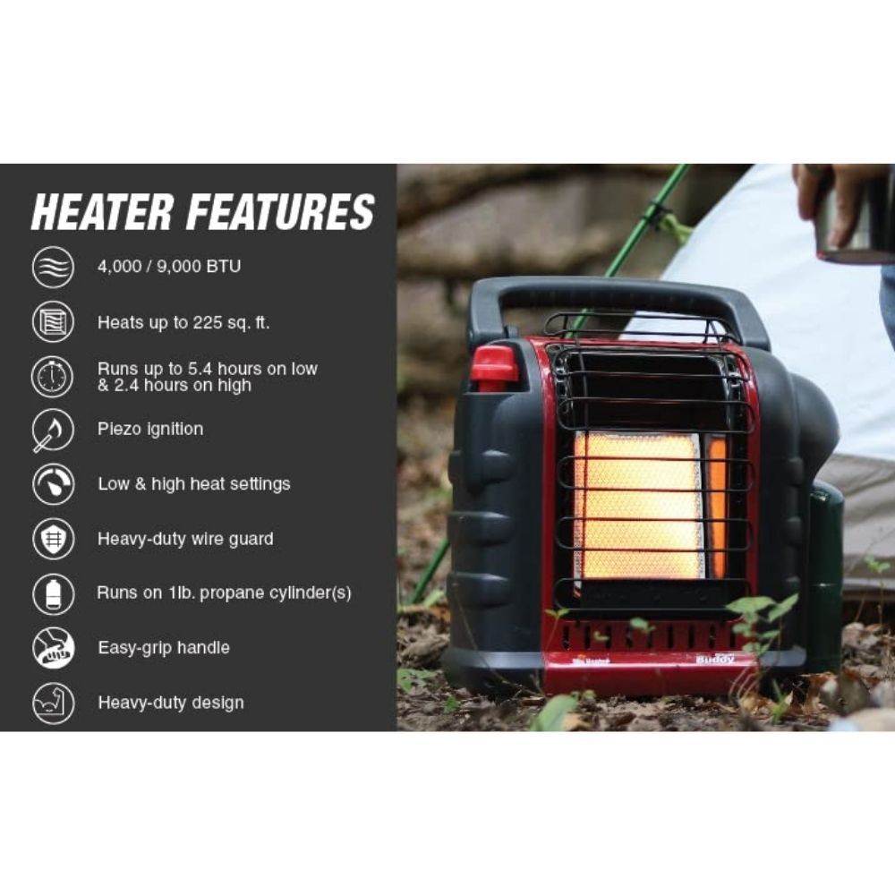 Mr. Heater Buddy Features