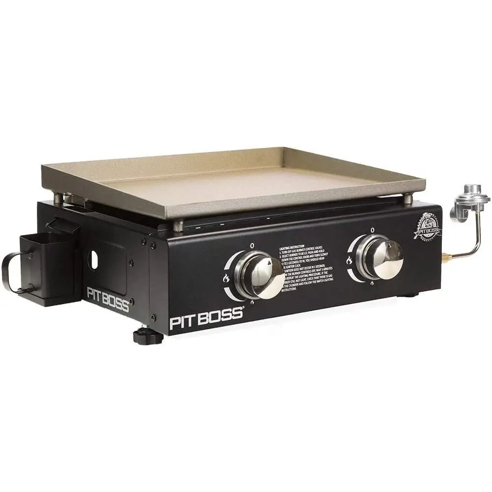 Pit Boss PB336GS Two-Burner Portable Flat Top Griddle