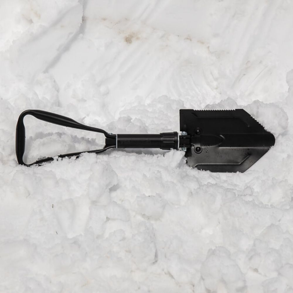 Rhino USA Folding Shovel can be used as a snow shovel