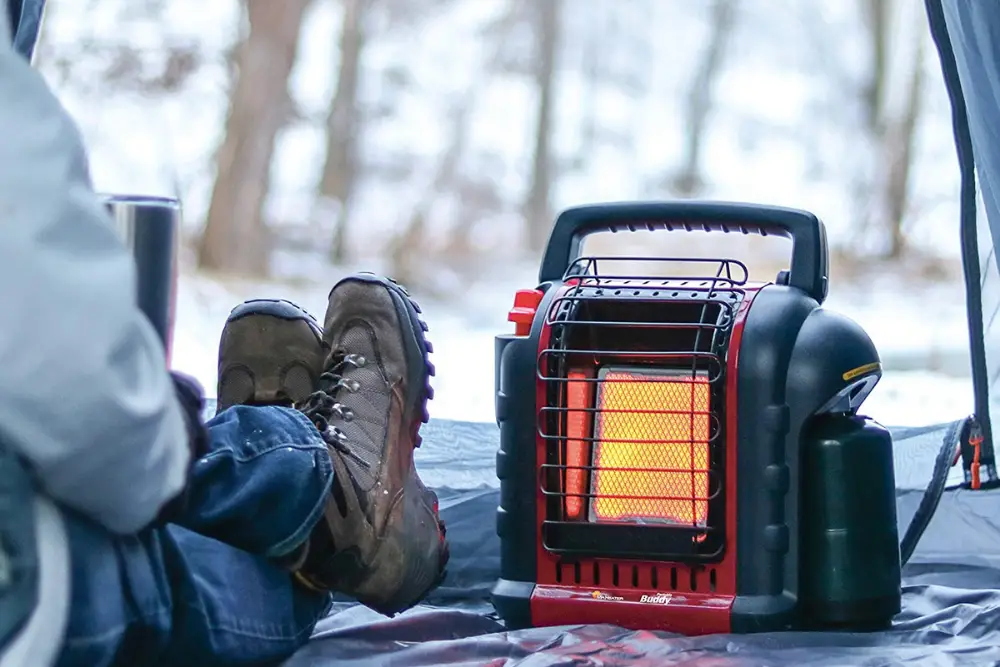 Camping heaters should be an important part of your winter camping arsenal.