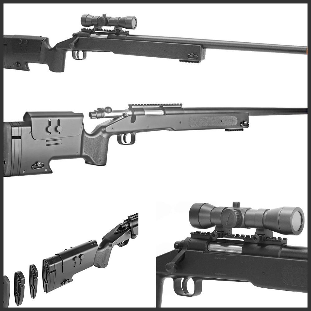 BBTac M62 Airsoft Sniper Rifle
