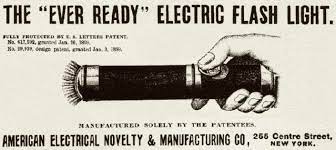 First Flashlight from Eveready.