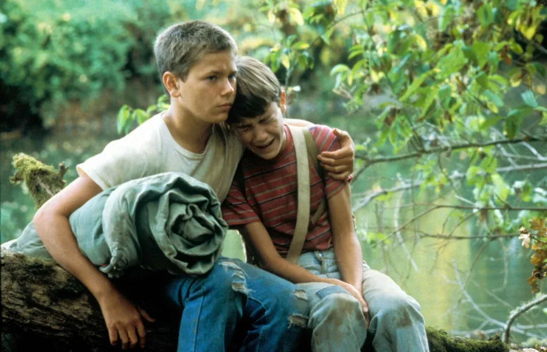 A scene from Stand by Me