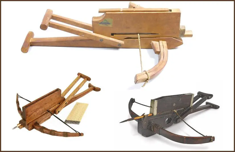 Different Repeater Crossbows from the past