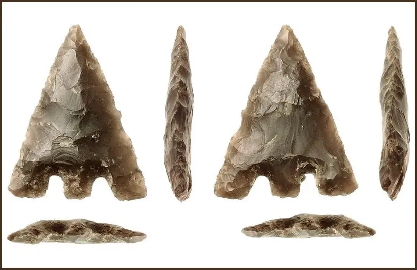 Arrowheads from the Bronze age