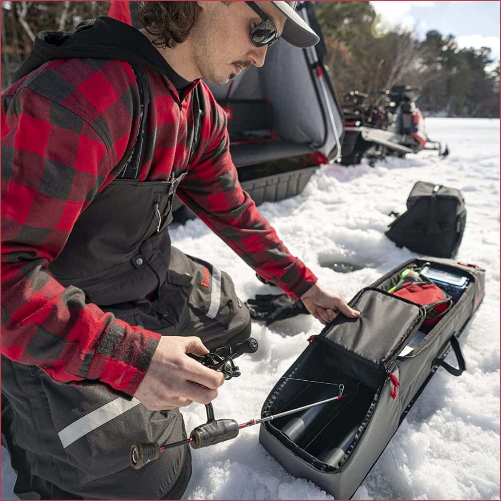 Eskimo Ice Fishing Rod Locker