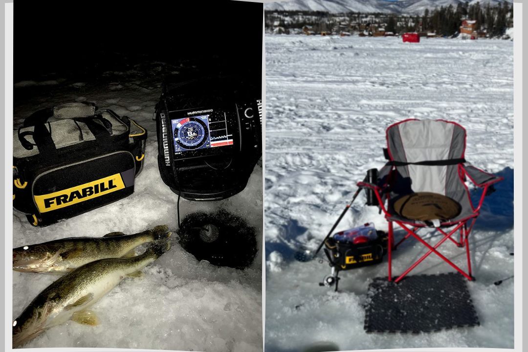 Ice fishing tackle box will help you stay organized