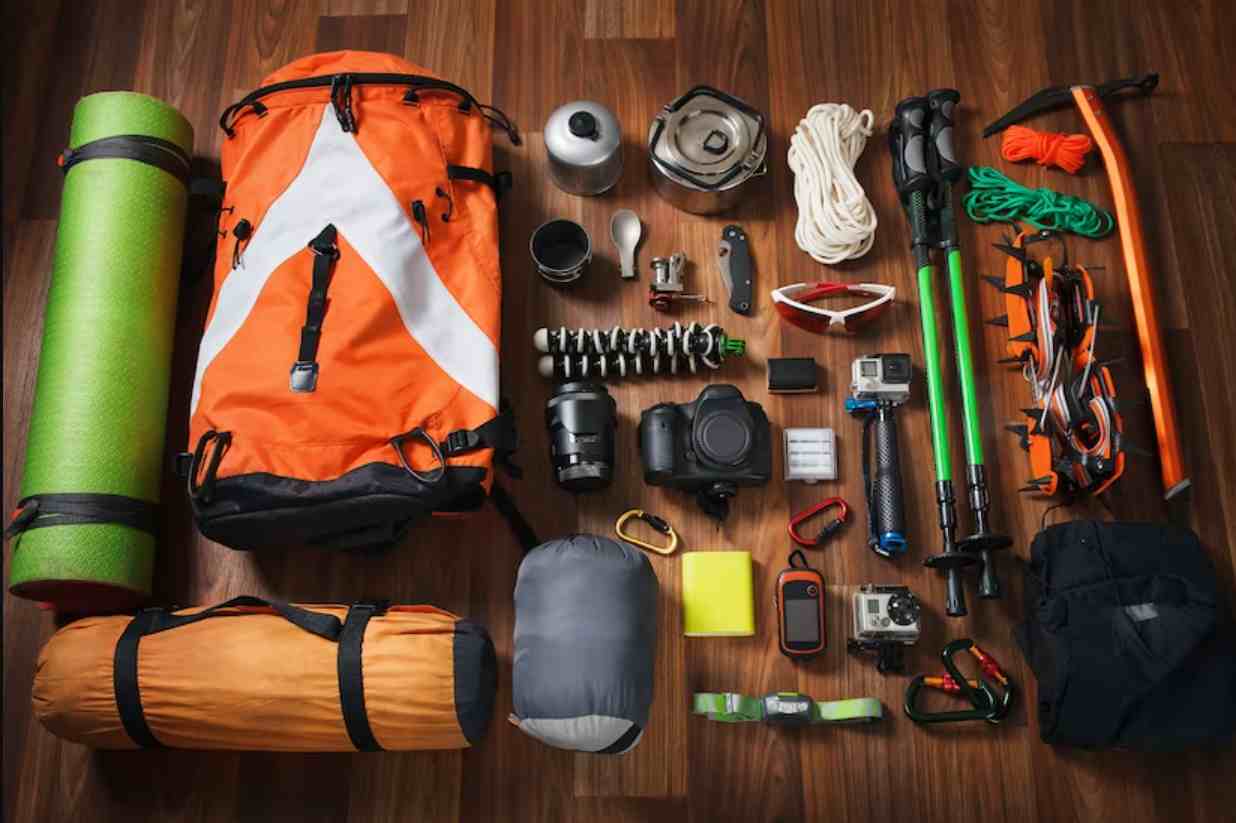 Some Basic Gear for a wild camping trip