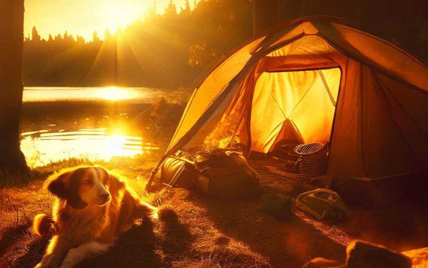 Camping with a Dog 
