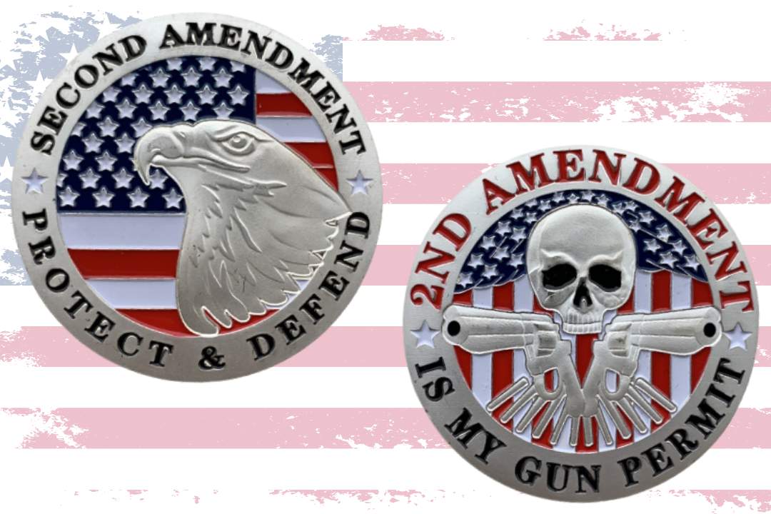 2nd Amendment Gun Rights Silver Coin