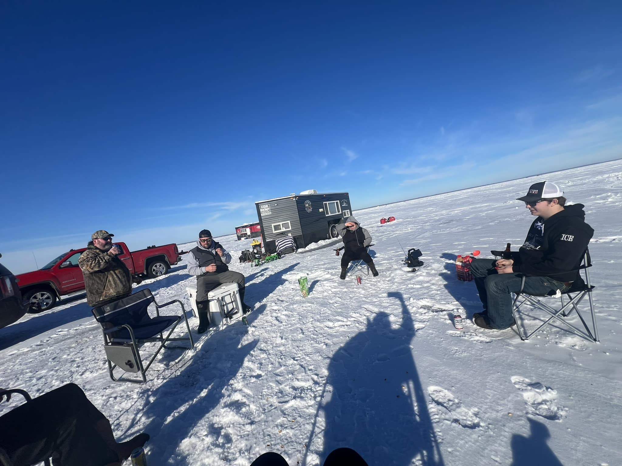 You'll love the Ice Fishing Community of the Red Lake area