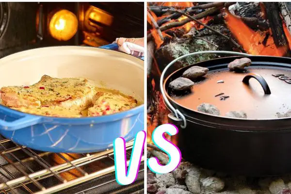 Braiser vs Dutch oven cooking.
