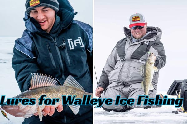 Lures for walleye ice fishing