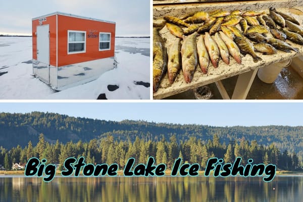 Big Stone Lake Ice Fishing