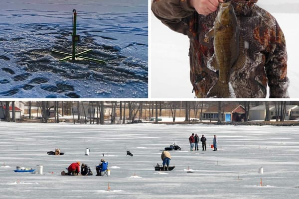 Lake Champlain Ice Fishing