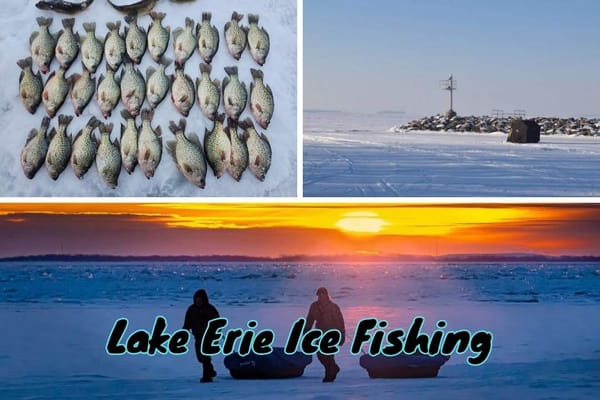 Lake Erie ice fishing