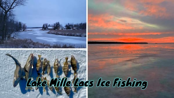 Lake Mille Lacs Ice Fishing