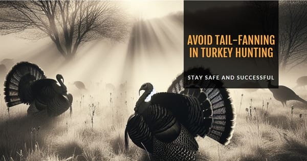 Why You Should Avoid Tail-Fanning in Turkey Hunting